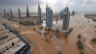 Today in UAE ! The relentless rain turned the highways into rivers in Fujairah