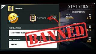 Critical Ops Elite Ops Get Banned Live in Ranked Game