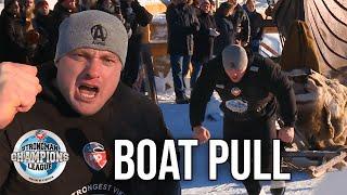 Krzysztof Radzikowski Shows “Polish Power” To Dominate The Boat Pull | Strongman Champions League
