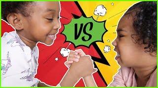 Big Sis vs Lil Sis | Can Sefari Finally win against Her Big Sister | Pretend Play