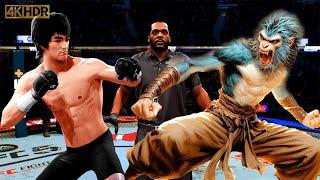 TRUE Bruce Lee vs. Ape Kung Fu REMATCH | EA Sports UFC 5