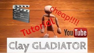 How to make a cheap stop motion armature-Part1Tutorial| Stop Motion | Clay Gladiator