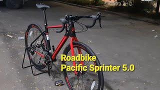 Roadbike Pacific Sprinter 5.0 Disc Brake 2x10 speed Alloy Murah banget cuma 3jutaan saja juragan...