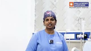 Happy Patient | Surgery by Dr. Madhavi Dokku | Malla Reddy Narayana Multispeciality Hospital