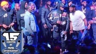 BRIZZ RAWSTEEN JUMPS OUT ON MURDA MOOK DURING NU JERSEY TWORKS ROUND AT URL HOMECOMING 2