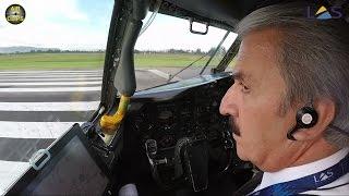 LAS Boeing 727 Cockpit Takeoff with great Bogota views!!! [AirClips]