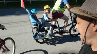 2 Family Cargo Bikes: Bike Friday Haul-A-Day and Madsen Cycles Bucket Bike