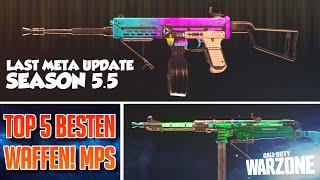 TOP 5 *NEUEN* BESTEN WAFFEN + KLASSEN nach dem UPDATE! (SEASON 5.5) | WARZONE META [SMG EDITION]