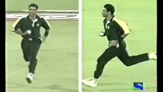 Waqar Younis Run Up