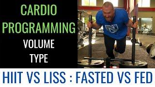 [Cardio Programming]-2020: HIIT vs LISS, Fasted vs fed, volume periodization