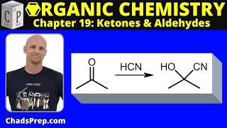 19.9b Addition of HCN Cyanohydrin Formation