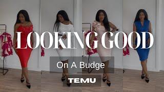 TEMU TRY ON HUAL | LOOKING GOOD ON A BUDGET |