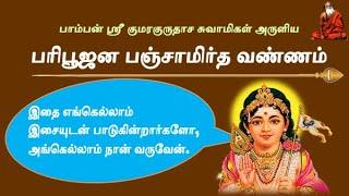 Panchamirtha Vannam ~ பஞ்சாமிர்த வண்ணம் ~ Composed by Pamban Swamigal | Lord Murugan Devotional song