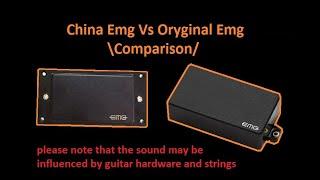 China EMG Vs Original EMG Metal Comparison (Hi Gain)