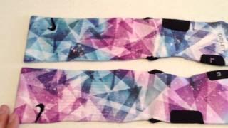 X Diamond Galaxies - Custom Nike Elite Socks