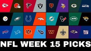 NFL Picks & *PREDICTIONS* for Week 15