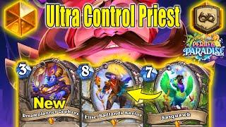 I Made The Best Control Priest Deck To Watch Before Bed At Perils in Paradise Mini-Set | Hearthstone