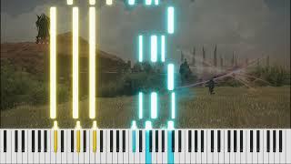 Dawntrail Job Actions Trailer Music on Piano!