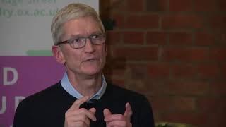 TIM COOK (CEO OF APPLE) INTERVIEW IN OXFORD