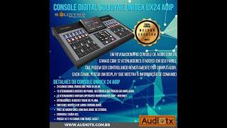 Console Digital Solidyne Unidex UX24 AoIP