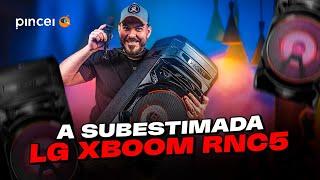 TESTEI A LG XBOOM RNC5 - A subestimada caixa da LG e a sua função Karaoke