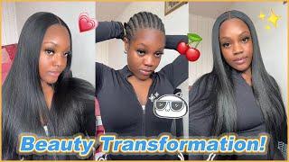 BEGINNER FRIENDLY 4x4 LACE CLOSURE WIG INSTALL IN 5 MINUTES | STEP BY STEP HAIR INSTALL