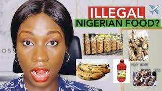 DO NOT travel with NIGERIAN FOOD ITEMS  (until you watch this video) | Sassy Funke