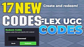 *NEW CODES* ROBLOX FLEX UGC CODES 2025 | FLEX UGC CODES | FLEX UGC CODE