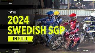 FULL RACE: #SwedishSGP 2024 Riding through the rain ️ | FIM Speedway Grand Prix