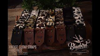 Bluebird Guitar Straps - Wildlife Vintage Series Straps