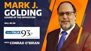 Mek Wi Talk & News Talk 93fm/Mark Golding Leader of the Oppsition & Conrad O'Brian