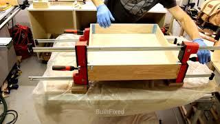 workshop Trays part 2 gluing and  finishing