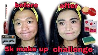 5K MAKE UP CHALLENGE