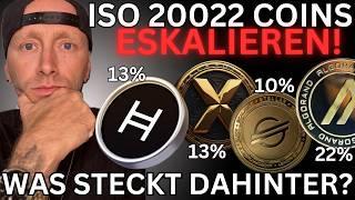 KRYPTOJETZT ESKALIEREN DIE ISO 20022 COINSXRP, Algorand, HBAR, Stellar XLM, Cardano ADA Warum?