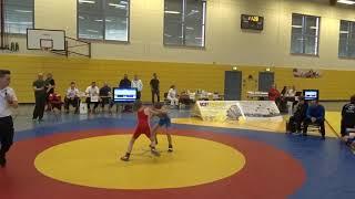 Max Karl Felgendreff (SV Wernigerode) - Gregor Wolf (SV Halle) D-Jugend 27kg Stendal 2018