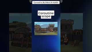 32. Unlock the Power of Coroutine Builders in 60 Seconds!  | BackToCoding Shorts