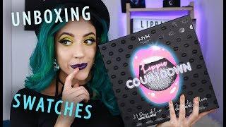 IL CALENDARIO DELL'AVVENTO DI NYX PROFESSIONAL MAKEUP | UNBOXING & SWATCHES (ITA) | MyVisionBeauty