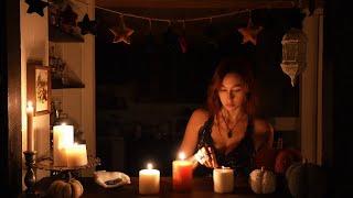 A cozy, witchy vlog at the cottage | celebrating Samhain | "casual witchcraft" ️