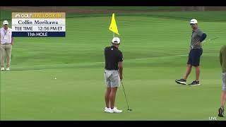 Collin Morikawa (World #2) - Short Game (Chipping & Putting) Practice