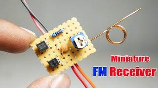 Miniature FM Radio Receiver | Mini FM Radio