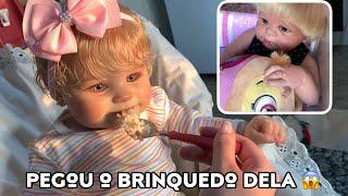 Rotina da tarde da Anne | Bebê reborn | Sophie roubou o brinquedo dela? | Gabi Reborn