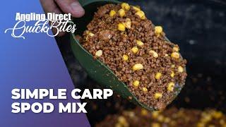 How To Make A Simple Carp Spod Mix - Carp Fishing Quickbite