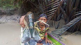 musim panas membuat udang berkumpul dibagian hulu sungai spot terbaik mancing udang galah