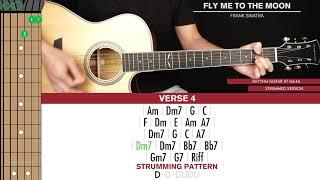 Fly Me To The Moon Guitar Cover Frank Sinatra |Tabs + Chords|