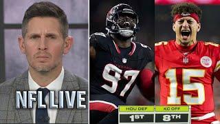 NFL LIVE | Texans defense is real threat to Mahomes - Dan Orlovsky warns Chiefs offense in Div Rd