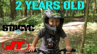 STACYC E-BIKE | 2 YEAR OLD BALANCING PROGRESSION