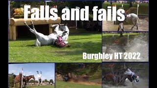 Burghley Horse Trials - Falls & Fails 2022