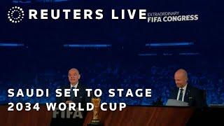 LIVE: FIFA to award Saudi Arabia 2034 World Cup