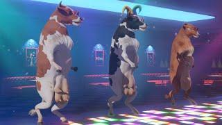 FUNNY COW DANCE 2 │ Cow Song & Cow Videos 2024│By Twiddlie