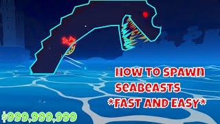 HOW TO SPAWN SEABEASTS IN BLOX FRUITS| GUIDE FOR BLOX FRUITS | ROBLOX |*FAST AND EASY*|